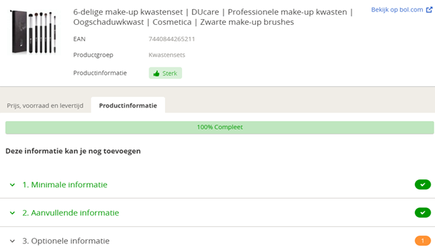 advertentie online zetten op bol.com